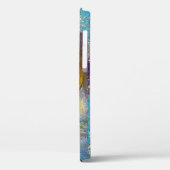 MAGISCHE BUTTERFLES IN BLUE GOLD SPARKLES Case-Mate iPhone CASE (Achterkant / Links)