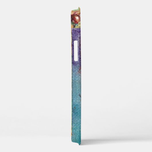 MAGISCHE BUTTERFLES IN BLUE GOLD SPARKLES Case-Mate iPhone CASE (Achterkant / Rechts)