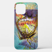 MAGISCHE BUTTERFLES IN BLUE GOLD SPARKLES Case-Mate iPhone CASE (Achterkant)