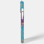 MAGISCHE BUTTERFLES IN BLUE GOLD SPARKLES Case-Mate iPhone CASE (Achterkant / Links)