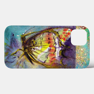 MAGISCHE BUTTERFLES IN BLUE GOLD SPARKLES Case-Mate iPhone CASE