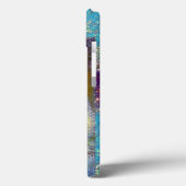 MAGISCHE BUTTERFLES IN BLUE GOLD SPARKLES Case-Mate iPhone CASE (Achterkant / Links)