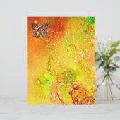 MAGISCHE BUTTERFLES IN GOUDEN SPARKLES (Staand voorkant)