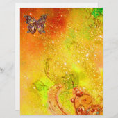 MAGISCHE BUTTERFLES IN GOUDEN SPARKLES (Voorkant / Achterkant)