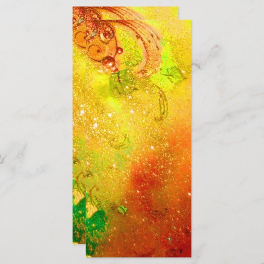 MAGISCHE BUTTERFLES IN GOUDEN SPARKLES (Voorkant / Achterkant)