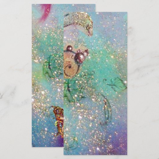 MAGISCHE BUTTERFLES IN GOUDEN SPARKLES (Voorkant / Achterkant)