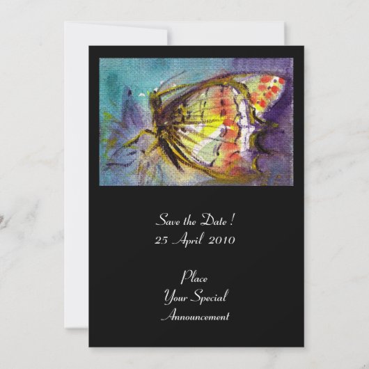 MAGISCHE BUTTERFLES KAART (Achterkant)