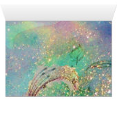 MAGISCHE BUTTERFLES MET BLAUWE GOUDEN (Binenzijde Horizontaal (Onderkant))