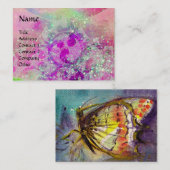 MAGISCHE BUTTERFLES MET PAARSE ZUIVERENDE ZUIVEREN VISITEKAARTJE (Voorkant / Achterkant)