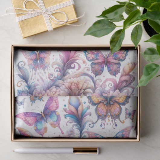 Magische Butterflies Tissuepapier (Geschenk)