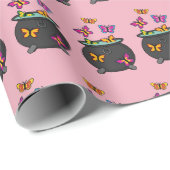 Magische Butterflies uit een Cauldron Cadeaupapier (Rol Hoek)