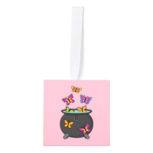 Magische Butterflies uit een Cauldron Decoratie (Voorkant)