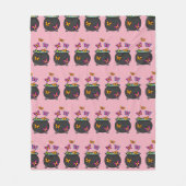 Magische Butterflies uit een Cauldron Fleece Deken (Voorkant)