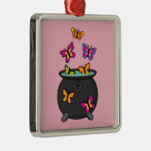 Magische Butterflies uit een Cauldron Metalen Ornament (Rechts)