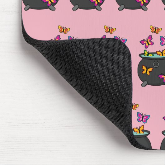 Magische Butterflies uit een Cauldron Muismat (Hoek)