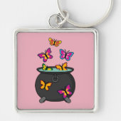 Magische Butterflies uit een Cauldron Sleutelhanger (Voorkant)
