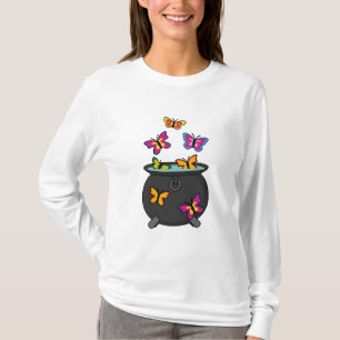 Magische Butterflies uit een Cauldron T-shirt