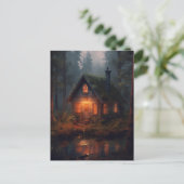 Magische Cabine in de Bossen Briefkaart (Staand voorkant)