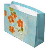 Magische Californische Oranje papavervelden Groot Cadeauzakje (Achterkant Gekanteld)