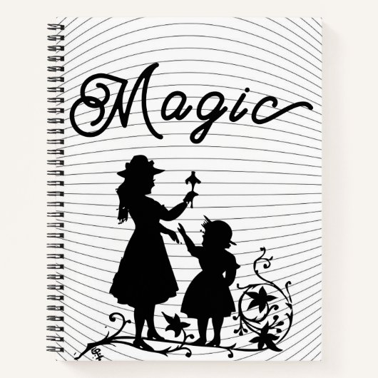 Magische Canvas tas Notitieboek (Voorkant)