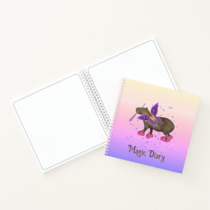 Magische capyfairy notitieboek