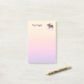 Magische capyfairy post-it® notes (Op bureau)