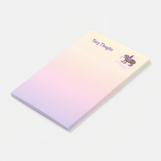Magische capyfairy post-it® notes (Schuin)