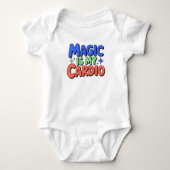 Magische Cardio Baby-outfit Romper (Voorkant)