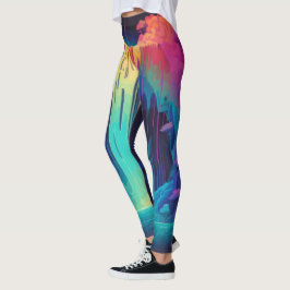 Magische cascade, boeiende sereniteit leggings