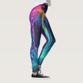 Magische cascade, boeiende sereniteit leggings (Rechts)