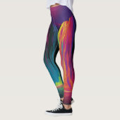 Magische cascade, boeiende sereniteit leggings (Links)