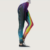 Magische cascade, boeiende sereniteit leggings (Rechts)