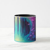 Magische cascade, boeiende sereniteit mok (Midden)