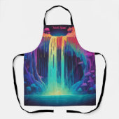 Magische cascade, boeiende sereniteit schort (Voorkant)