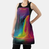 Magische cascade, boeiende sereniteit schort (Insitu)