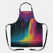 Magische cascade, boeiende sereniteit schort (Voorkant)