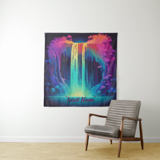 Magische cascade, boeiende sereniteit wandkleed