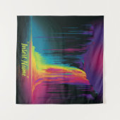 Magische cascade, boeiende sereniteit wandkleed (Voorkant (horizontaal))