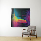 Magische cascade, boeiende sereniteit wandkleed (In Situ (horizontaal))