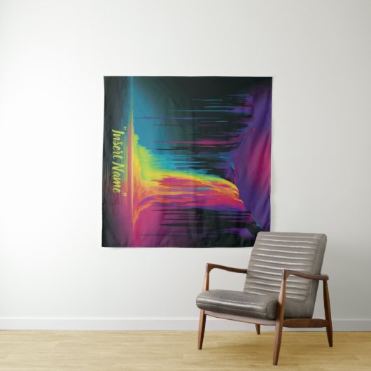 Magische cascade, boeiende sereniteit wandkleed (In Situ (horizontaal))