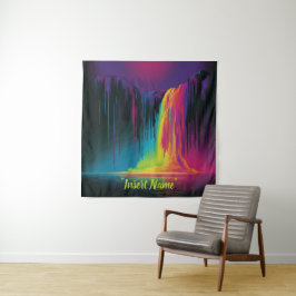 Magische cascade, boeiende sereniteit wandkleed