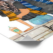 Magische Castle Wizard Portret, wizards afdrukken Poster (Hoek)