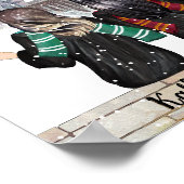 Magische Castle Wizard Portret, wizards afdrukken Poster (Hoek)