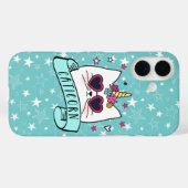 Magische Caticorn | Kawaii Cartoon Eenhoorn Kat Case-Mate iPhone Case (Achterkant (horizontaal))