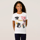 Magische caticorn T-shirt (Voorkant volledig)