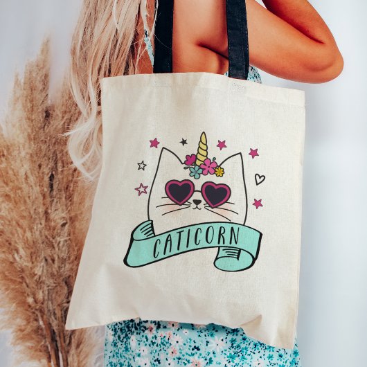 Magische Caticorn Tote Bag
