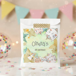 Magische caticorn verjaardag Favor Bag Bedankzakje