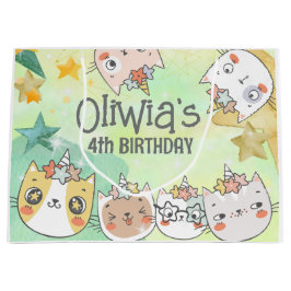 Magische caticorn verjaardag Grote cadeau Groot Cadeauzakje