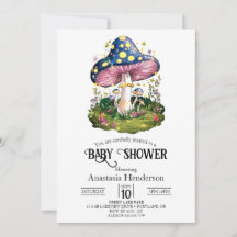 Magische Charming Mushroom Baby shower