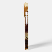 Magische chocolade cupcake met gouden sterren Case-Mate iPhone case (Achterkant / Links)